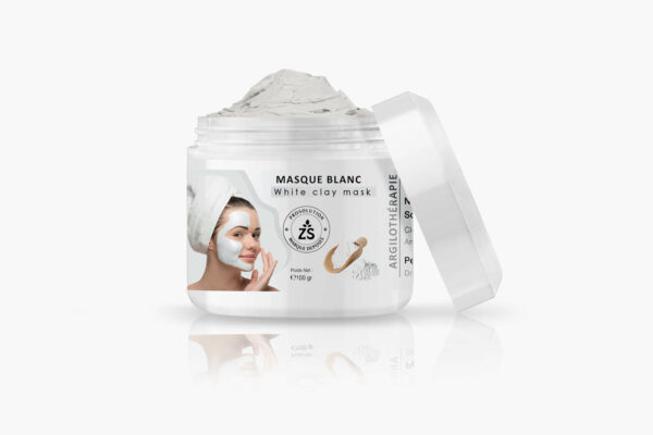 Masque Blanc avec Eau de Rose