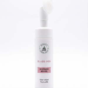 ZS Glass Skin Coréen – Gel Nettoyant Moussant Doux Brosse Intégrée Tous Types de Peaux